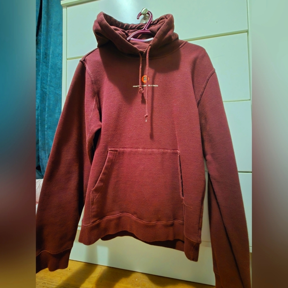 PRIMITIVE ~ NARUTO - Itachi - Zumiez Maroon Hoodie! ❤️